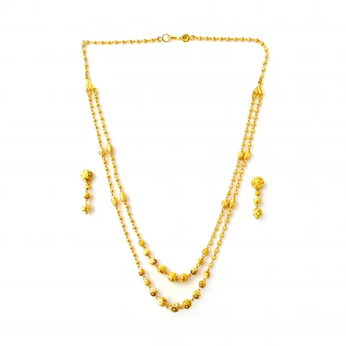 19.5gm Gold Necklace Set