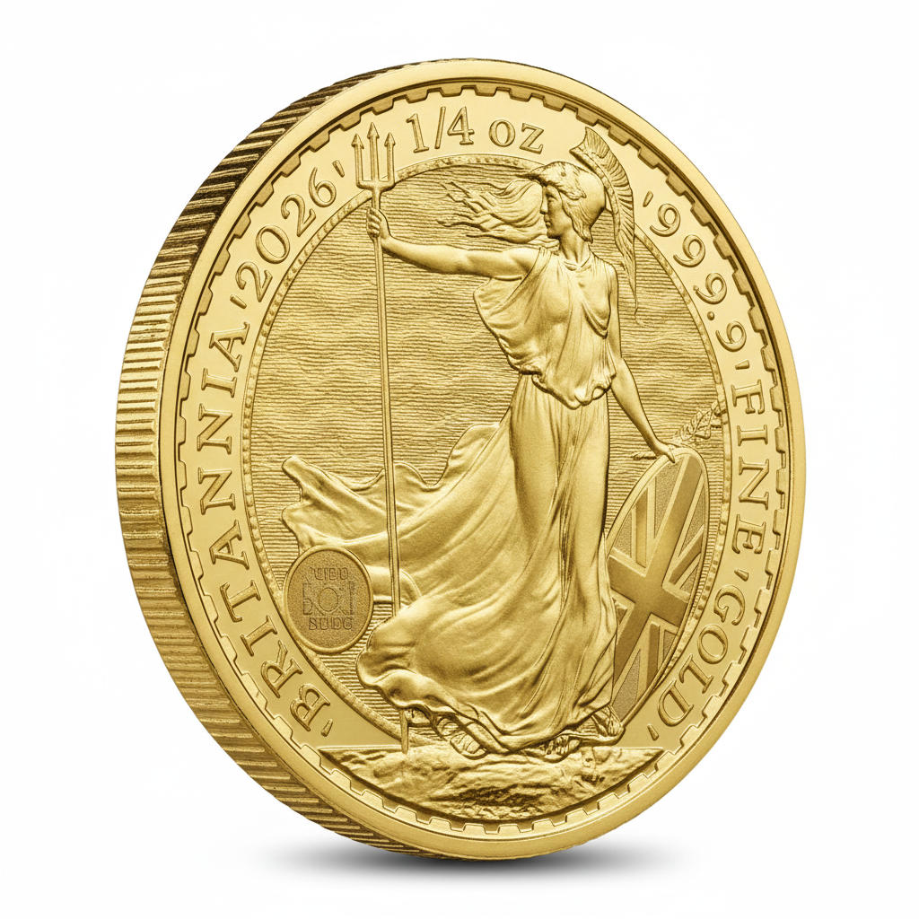 1/4oz Gold Britannia Coin (22 Carat) | 7.8g (Copy)