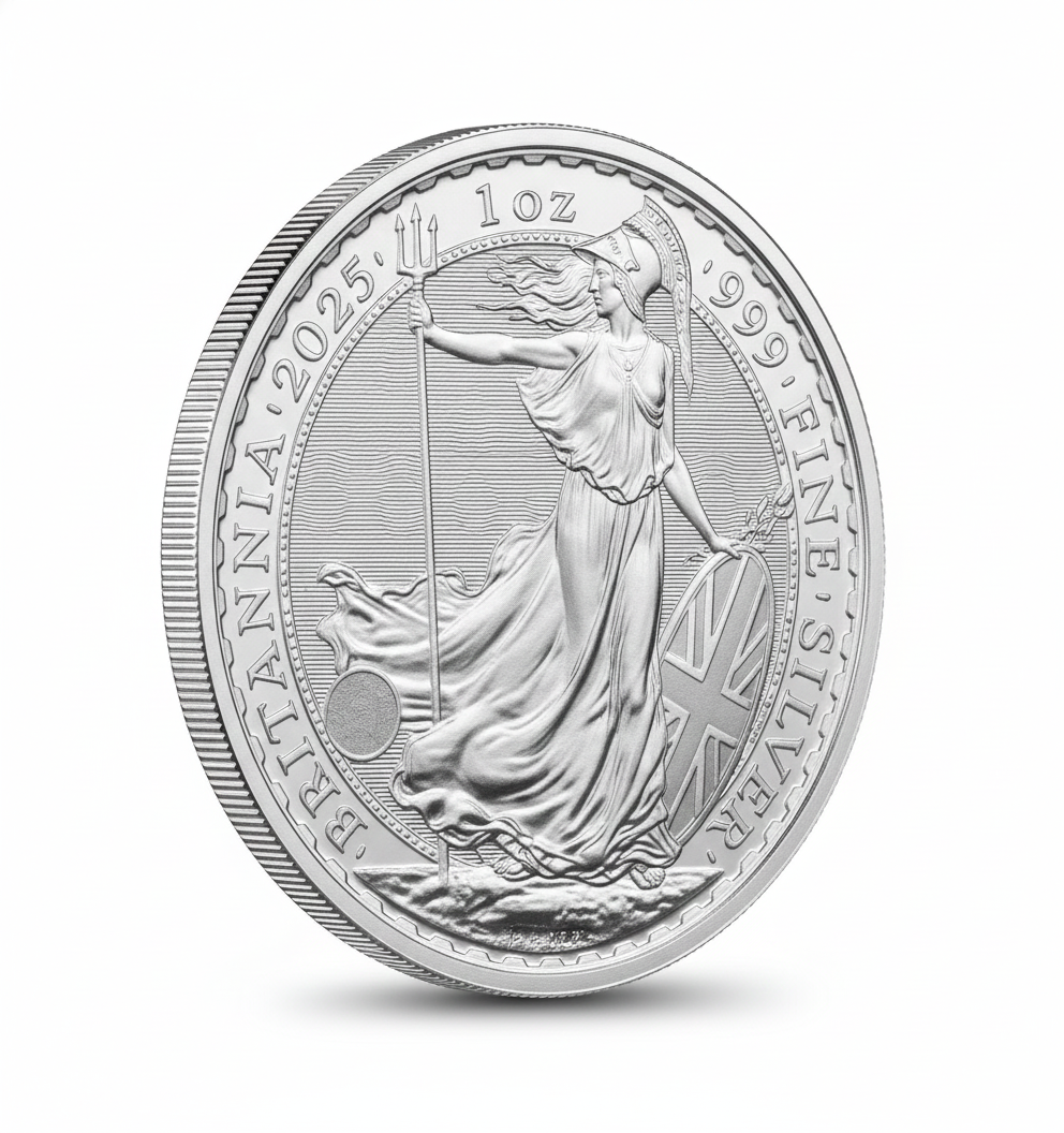 1oz Silver Britannia Coin | 31.2g | 999 Fine Silver