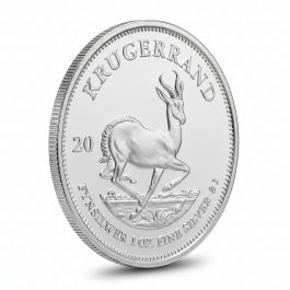 1oz Silver Krugerrand Coin | 31.1g | 999 Fine Silver