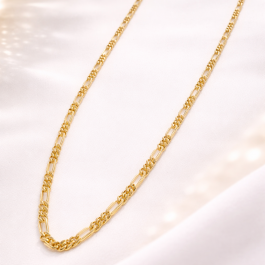 22 Carat Gold Designer Chain – 15.6 Grams | Premium Pattern Stylish Gold Chain